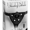 Fetish Fantasy Vibrating Plush Harness Adjustable Black