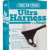 Vac U Lock Ultra Harness II With Snaps Black