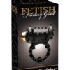 Fetish Fantasy Gold Vibrating Cock Ring Black 1.25 Inch Diameter