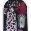 Primal Instinct Wired Remote Control Bullet Leopard Print Pink