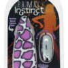 Primal Instinct Remote Wired Control Bullet Giraffe Print Purple