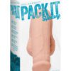 Pack It Heavy Realistic Dildo For Packing White 5.7 Inch
