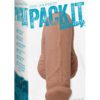 Pack It Heavy Realistic Dildo For Packing Brown 5.7 Inch