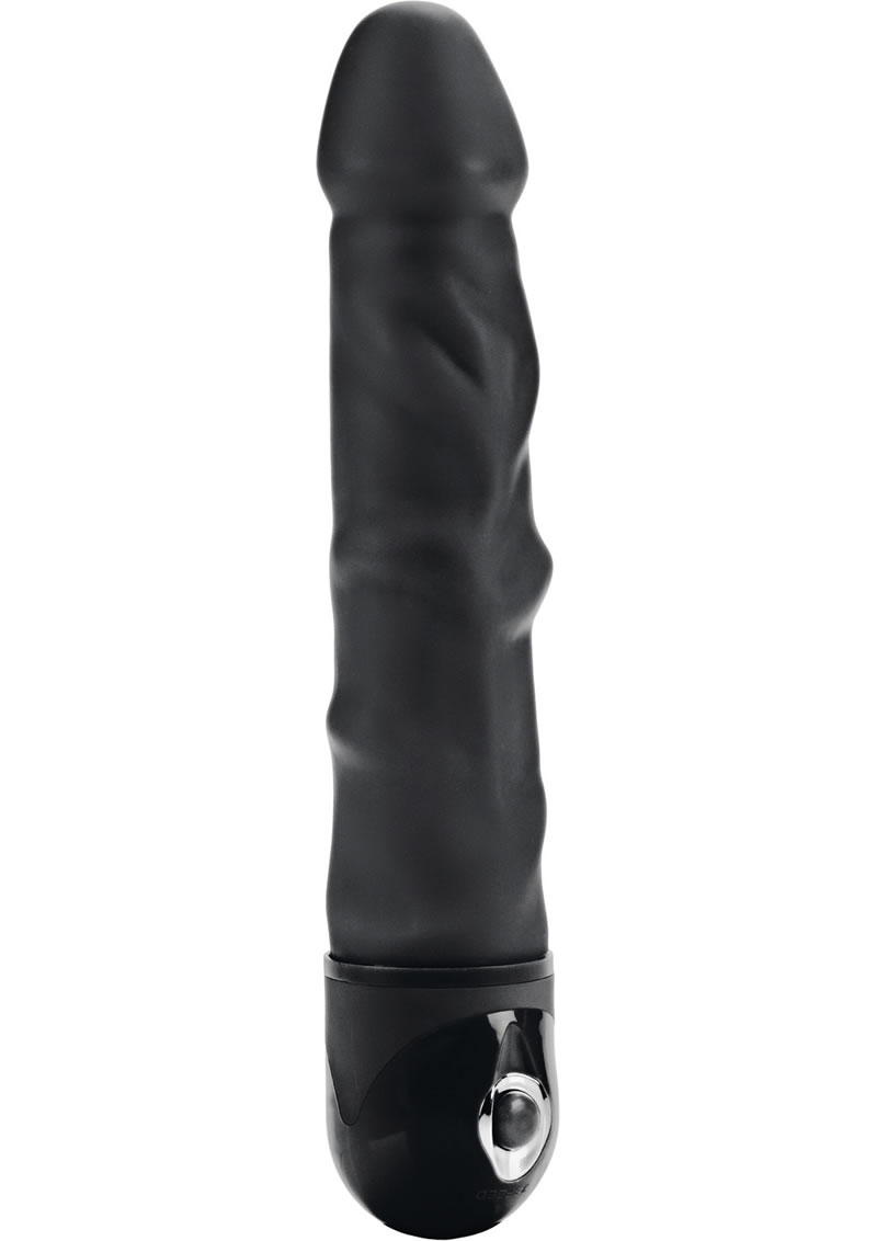 Bendie Power Stud Rod Realistic Vibrator Black Waterproof 7 Inch