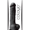 Colours Pleasures Silicone Dong Black 5 Inch