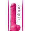 Colours Pleasures Silicone Dong Pink 5 Inch