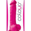 Colours Pleasures Silicone Dong 8 Inch Pink