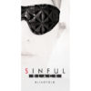Sinful Vinyl Blindfold Black