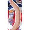 All American Whopper Curved Double Dong Waterproof Flesh 13 Inch