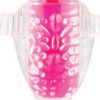 Screaming O Color Pop Quickie Lingo Silicone Vibrating Tongue Ring Waterproof Pink