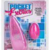 Pocket Exotics Vibrating Egg Pink Passion 2 Inch