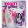 Pocket Exotics Vibrating Egg Silver 2 Inch