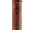 Fantasy Xtensions Perfect 2 Inch Extension Sleeve With Ball Strap Brown 8 Inch