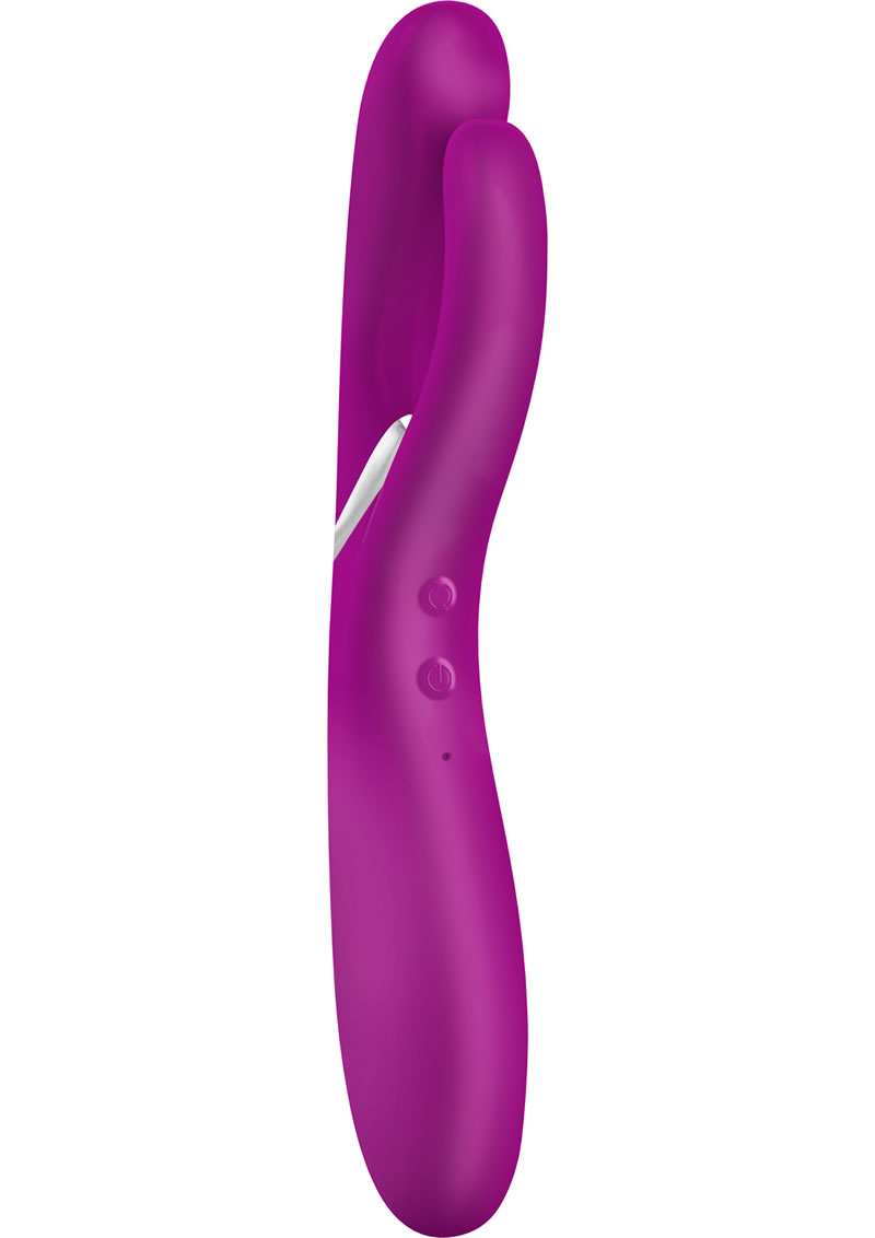 OVO E6 Silicone Rechargeable Triple Vibrator Waterproof Lilac