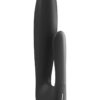 OVO J2 Silicone Rechargeable Dual Vibe Rabbit Waterproof Black