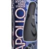 Apollo Hydro Power Stroker Silicone Masturbator Waterproof Grey 9.25 Inch