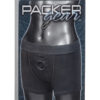 Packer Gear Boxer Brief Harness Black Xtra Small/Small