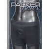 Packer Gear Boxer Brief Harness Black Medium/Large