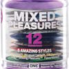 One Mixed Pleasures Condoms 6 Styles 12 Each Per Container