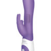 The Beaded Rabbit Rechargeable Silicone G-Spot Vibe Waterproof Purple