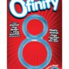 Ofinity Super Stretchy Double Silicone Cockring Waterproof Blue