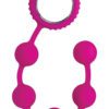 Sinful Anal Beads Silicone Pink 12 Inch