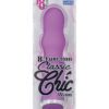 8 Function Classic Chic Wave Vibrator Waterproof Purple 4.25 Inch