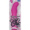 8 Function Classic Chic Curve Vibrator Waterproof Pink 4.25 Inch