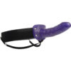 Adam and Eve Universal Hollow Strap On Purple 6 Inch