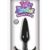 Jelly Rancher Smooth T Plug Black Small