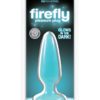 Firefly Glow In The Dark Pleasure Plug Blue Small