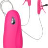 Nipple Play Vibrating Heated Nipple Teasers Pink