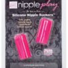 Nipple Play Silicone Nipple Suckers Pink