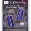 Nipple Play Silicone Nipple Suckers Purple