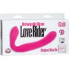 Love Rider Rechargeable Silicone Strapless Strap On Waterproof Pink 7.75 Inch