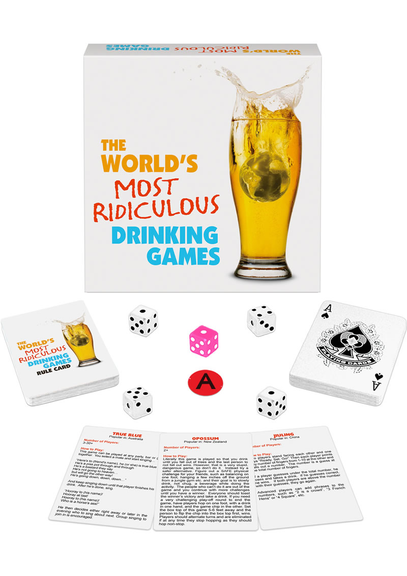 The Worlds Most Ridiculous Drinking Games