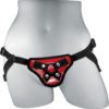 Sportsheets Entry Level Strap On Adjustable Harness Red