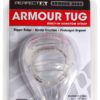 Armour Gear Armour Tug Cockring With Built in Scrotum Strap Clear Standard Size