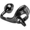 Armour Gear Armour Tug Lock Cockring With Anal Stimulation Black Standard Size
