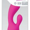 Palm Bliss Silicone Massager Head With Clit Stimulator Pink