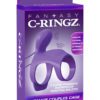 Fantasy C Ringz Ultimate Couples Cage Silicone Cockring Waterproof Purple