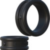 Fantasy C Ringz Max Width Silicone Rings Cockrings 2 Each Per Set Black