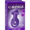Fantasy C Ringz Vibrating Lovely Licks Couples Ring Waterproof Purple