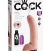 King Cock Squirting Dildo With Balls Dildo Waterproof Flesh 9 Inches