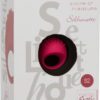 Silhouette S2 Silicone Rechargeable Finger Massager Waterproof Red 1.75