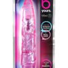 B Yours Vibe 01 Realistic Jelly Vibrator Waterproof Purple 9 Inch