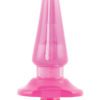 B Yours Basic Vibra Plug Waterproof Pink 4.25 Inch