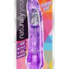 Naturally Yours Mambo Vibe Jelly Realistic Vibrator Waterproof Purple 9 Inch