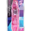 Naturally Yours Wild Ride Jelly Realistic Vibrator Waterproof Pink 9 Inch