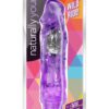 Naturally Yours Wild Ride Jelly Realistic Vibrator Waterproof Purple 9 Inch